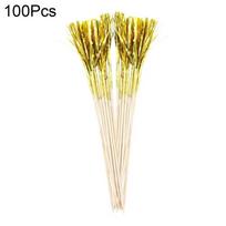 Firework Cupcake Toppers Foil Frill Toothpicks Holiday Cake Decorations Food Picks For Graduation Party Fruit Dessert Stick O3A4