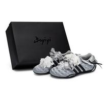 Adidas Originals ADIRACER 811 Manufacturing, Silver Glimmer, Special Shoe Box Low top Casual Shoes Women's Gray Silver JS0284(Team80-S-BOX) 36⅔