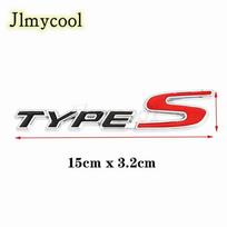 3D Metalo Tipo R Automobilio Lipdukas Ženklelis Emblema Tipo S Lipdukas CIVIC FD2 FA 5 Mugen TypeR Racing Automobilio Stilius Lipnus