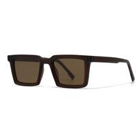 VAKA Fashion Polarized Sunglasses Square Frame UV400 Protection for Men Women Daily Commute Street Shades Cool