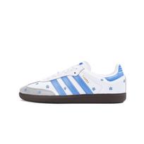 Adidas Originals SAMBA OG Abrasion Resistant Low top German Army Trainers Unisex Blue White B75806(Team746-) 35⅔
