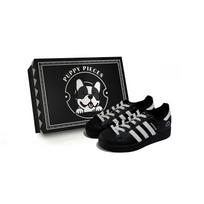 Adidas Originals SUPERSTAR Piece, Special Shoe Box Low top Skateboard Shoes Unisex Black Gray EG4959(Team85-S-BOXA) 38