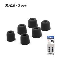 3 Pair Memory Foam Ear Tips Comfortable In-Ear Earbuds Noise Isolating Eartips Ear Pads For Earphone Headphones juoda