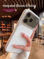 High-End Magnetic Frosted Light Case for iPhone 17 Pro Max/17/16/15/14 – Unisex iPhone 16 Pro