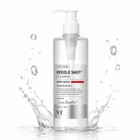 VT Reedle Shot Be Clear AC Body Wash 350ml Korean Acne Body Cleanser for Back Acne and Troubled Skin