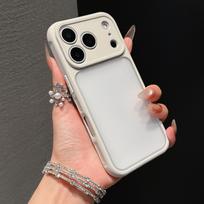 iPhone 17 Pro Max Case: Apple 17 Air Skin-Feel, Heat Dissipation, Two-in-One Matte, Premium Quality iPhone 13 Pro Max pilkšvai balta