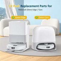 Promotion!Ultimate Cleaning Accessories For Roborock Qrevo Curv/Edge: Main Brush, Mop Pads, Vacuum Bags For Efficient Cleaning
