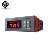STC-1000 DC 12V 24V LED Digital Temperature Controller Thermostat Incubator with Heater Cooler Sensor AC 110V 220V 10A Stc 1000