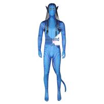 Neytiri Avatar 2 Cosplay Costume Jumpsuit with Mask for Men and Women L