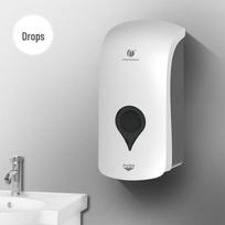 Creative Point 1000ml Wall-Mounted Hand Sanitizer & Soap Dispenser, No Drilling Required