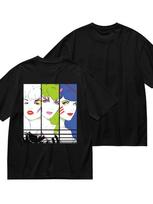 Jem  The Holograms Our Songs Are BetterWithout Saxophone Misfits Trio Graphic TShirt  Black S