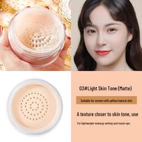 HOJO Angel Light Setting Powder: Fine Texture, Lightweight, Non-Caking, Good Adhesion, Loose Powder 8088