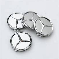 4 vnt. 75 mm automobilio ratlankio centrinis dangtelis, stebulės dangteliai, emblemos priedai Mercedes Benz AMG W210 W211 W176 W203 W204 W212 W205 CLA CLK GLA GLC