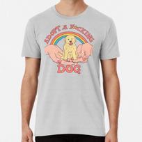 Adopt A F*cking Dog Premium T-Shirt Mens Womens Tees Top S to 5XL Made in the AU/USA T-Shirt Mens Womens Tees Top S