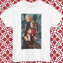 Final Fantasy VII Rebirth T-Shirt Mens Womens Tees Top Cloud Strife Sephiroth Gamer Tee Unisex S-5XL L