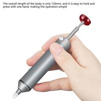 1Pc Aluminum Alloy Powerful Desoldering Pump Picker Suction Tin Soldering Pen Removal Vacuum Solder Iron Welding Repair Tool one size