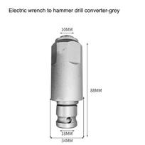 SDS-Plus to SDS-Max Adapter - Carbon Steel Rotary Hammer Converter, Impact Resistant Shank for Labor-Saving Drilling