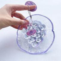 Tabas Squishy Crystal Grapes Fidget Toy Stress Relief Hand Toy Anti-Anxiety Fruit Stretchy Slow Rising Toy Creative DIY Assembly Sensory Toy