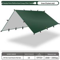 Multi-Functional Portable Outdoor Camping Sunshade Tarp with Sun Protection 3x3m