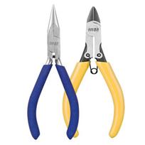 2Pcs Precision Tip 3D Puzzle Pliers  for 3D Puzzles Brick Marble DIY Assembly Bending 2pcs