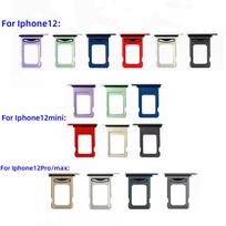 SIM Card tray For Iphone 12/12pro/12promax Card slot drawer Holder drawer chip card tray Sim Card Reader Socket For Iphone12mini Purple for Iphone12