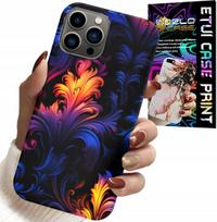 Etui Do Iphone 11 Pro Max - Abstrakcyjne Kolorowe Wzory + Folia