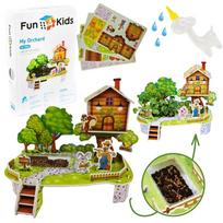 Puzzle 3D Z Żywą Rośliną Do Wysiania My Orchard - Edukacyjna Zabawa Prezent