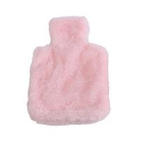 Plush Thickened Hot Water Bottle with Refillable Hand and Foot Warmer Cover 500 ml