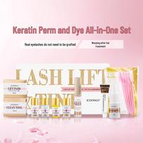 ICONSIGN All-in-One Eyelash & Keratin Perm Kit with Dye Perm & Dye - Coffee