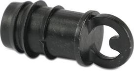Korek Pom 16 Mm Karbowane 4Bar Czarny