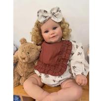 60CM Reborn Doll Maddie Hand-Detailed Painting with Visible Veins Lifelike 3D Skin Tone For Birthday Gift 60cm