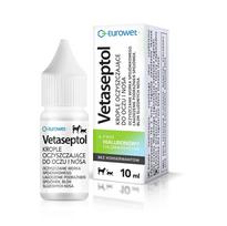 EUROWET Vetaseptol – reinigende druppels voor ogen en neus voor honden en katten – 10 ml