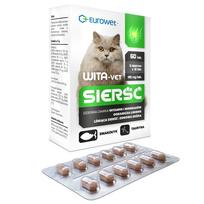 EUROWET Wita-Vet Coat – papildai katėms – 60 tablečių
