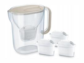BRITA Style ESSENTIAL XL smėlio filtro ąsotis + 3 x MX Pro Pure Performance filtras