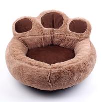 Pet Supplies Plush Dog Nest Cat Nest Warm Bear Palm Pet Nest Dog Mat Warm Sleeping Cat Nest Soft Basket Mat Tent House Dog House Soft Sleeping Mat S ruda