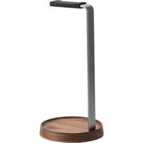 Portable Detachable Headphones Stand Walnut Wood Aluminum Alloy Gaming Headsets Bracket for Airpods Max Desktop Display Shelf