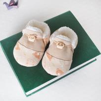 Winter Cotton Unisex Baby Velvety Pre-Walker Shoes 0-1 Year - Soft, Anti-Drop, Warm, Thickened Approx. 10cm (0-6 months)
