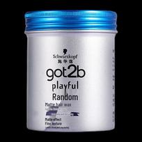 Schwarzkopf got2b Matte Styling Hair Wax for Men