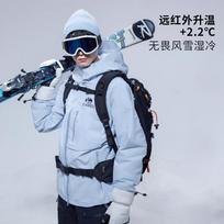 Camel Neperšlampama unisex slidinėjimo/snieglentės striukė S kūdikio mėlyna spalva