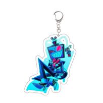 Anime Cartoons Acrylic Key Ring for Vox Different Styles of Styling Acrylic Key Buckle Self-Made Student Backpack Pendant Gift