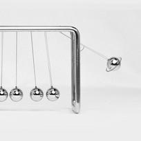 1PC Newton Pendulum Ball Perpetual Motion Machine Magnetic Levitation Small Science Cradle Decoration China Mainland