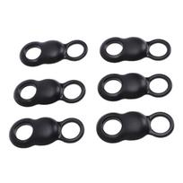 6pcs Baseball Softball Thumb Guards Ergonomic Silicone Batting Aid Grip Enhancer for Training Equipment black