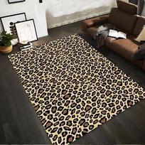 Leopardo rašto kilimas svetainės dekoravimui stilingo modernaus dizaino, tinkamas naudoti kaip neslystantis kilimėlis svetainės, miegamojo sofoms 40x60cm( 15x23in ) gray