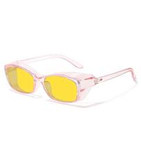 Men's Fashionable Full-rim Anti-blue Light Night Vision Glasses Outdoor Riding Protective Glasses Neutral Computer Flat Glasses