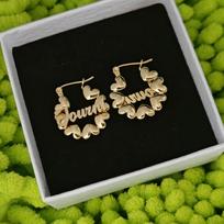 LeeChee Cute Heart Hoop Gift Mini Earrings Personalized Party Jewelry Heart Earrings auksas
