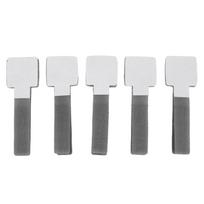 10/100pcs Reusable Cable Ties Fastening Wire Organizer Mouse Earphones Wire Management Wiring Straps Tie Desk Management 10pcs pilka spalva