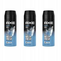 Axe Dezodorant Dla Mężczyzn Ice Chill Spray 150Ml X3