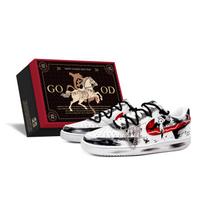 Nike Court Vision 1 Artificial Leather Low top Skateboard Shoes Women's Black Red DH3158-101(Team656--BOX) 35.5