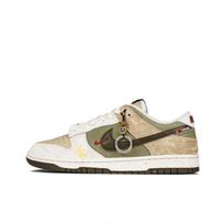 Nike Dunk Low viršutiniai riedlenčių batai Vyriški smėlio spalvos gintariniai IQ1118-220(Komanda-) 40.5