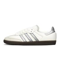 Adidas Originals SAMBA OG Height Increasing Height Increasing Low top Skateboard Shoes Women's White Silver IG1963(TeamA-) 41⅓